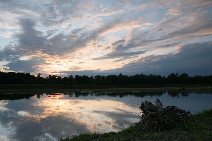 zachód nad Bugiem