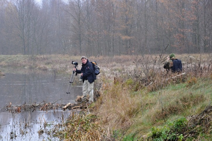 Plener nad Łasicą czyli gdzie jest mostek