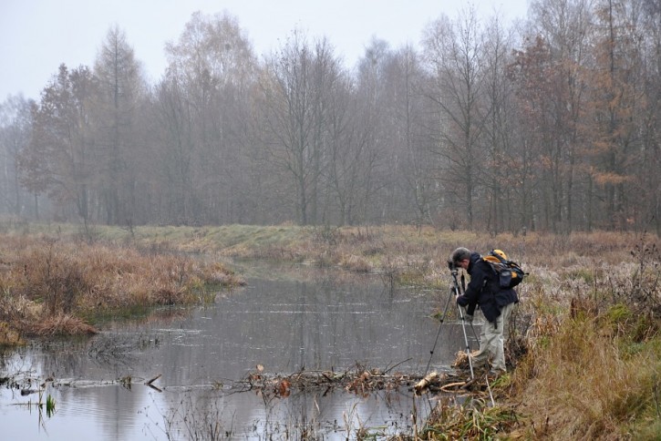 Plener nad Łasicą czyli gdzie jest mostek