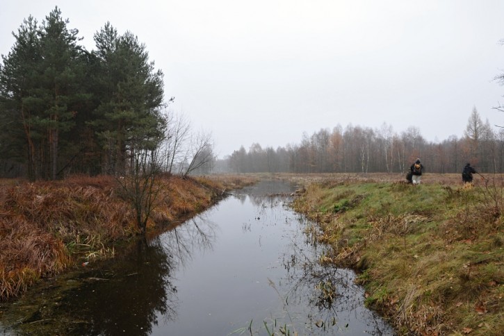 Plener nad Łasicą czyli gdzie jest mostek